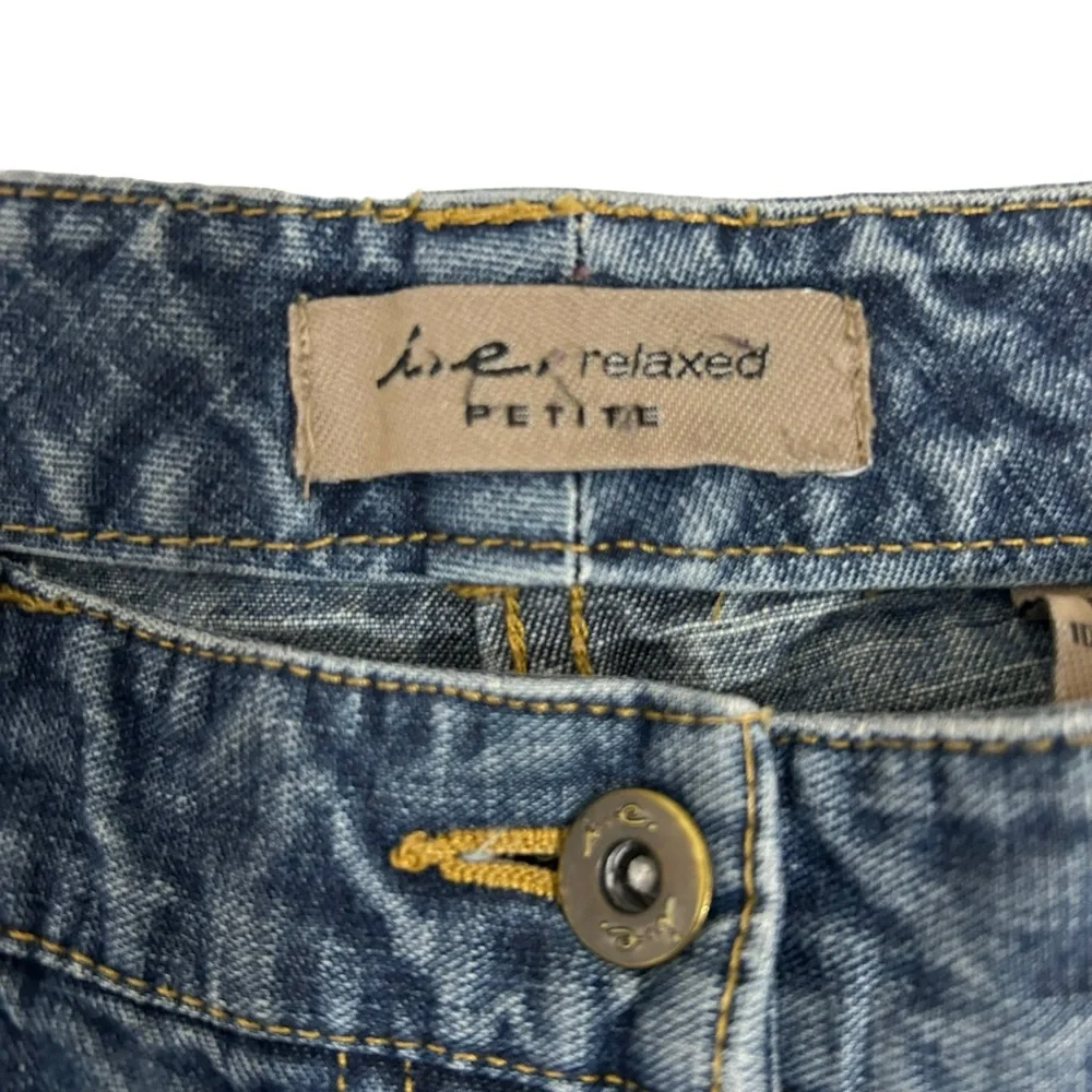 I.E. Women’s Petite Relaxed Blue Bootcut Jeans, Petite Size 8P - Picture 11 of 11